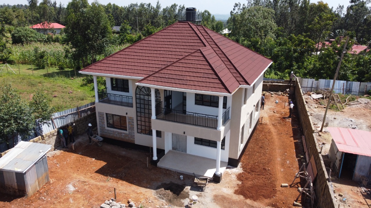 Completed two-storey home