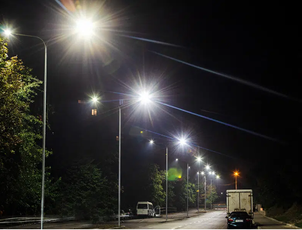 Installed street lights — Kisumu