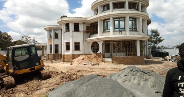 Residence under construction
